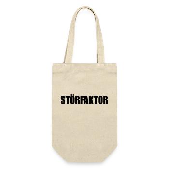 STÖRFAKTOR - Geschenkbeutel für Flaschen - Natur - Vorne