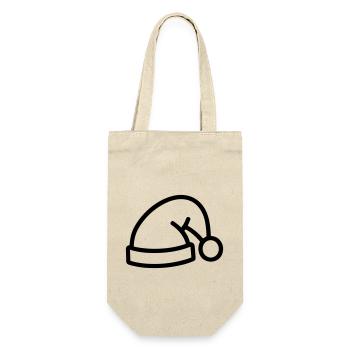 bonnet de noel - Sac à bouteille - nature - Devant