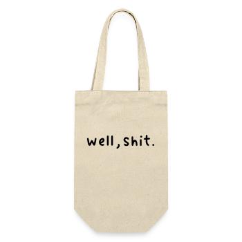 oh shit - Gift Bag for Bottles - nature - Front