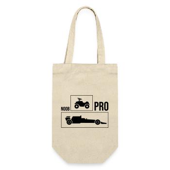 Noob vs Pro Car - Gift Bag for Bottles - nature - Front
