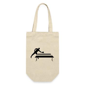 Joueur de tennis de table - Sac à bouteille - nature - Devant