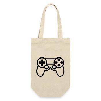 Videospiel-Controller - Geschenkbeutel für Flaschen - Natur - Vorne