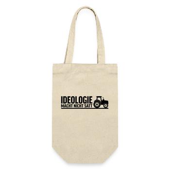Ideology doesn't fill you up - Gift Bag for Bottles - nature - Front