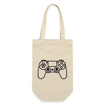 Videospiel-Controller - Geschenkbeutel für Flaschen - Natur - Vorne