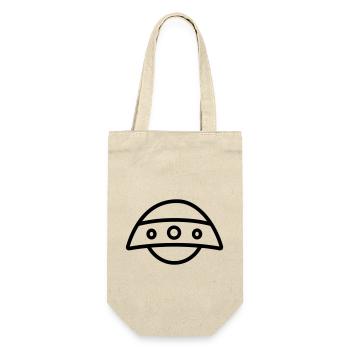 flying saucer - Gift Bag for Bottles - nature - Front