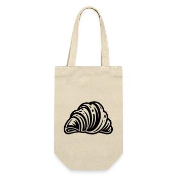 crescent - Gift Bag for Bottles - nature - Front