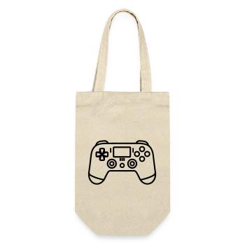 Jeux vidéo manette - Sac à bouteille - nature - Devant