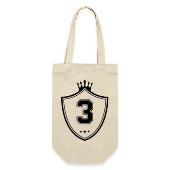 Coat of arms 3 - Gift Bag for Bottles - nature - Front