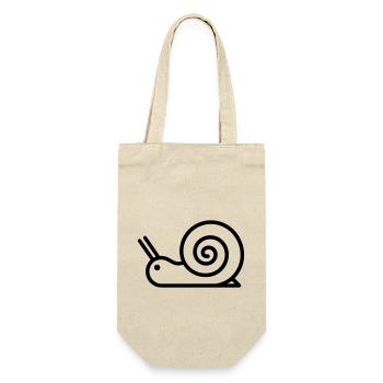 Snail - Gift Bag for Bottles - nature - Front