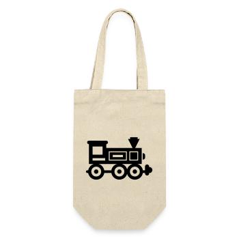 locomotive - Gift Bag for Bottles - nature - Front