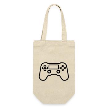 Videospiel-Controller - Geschenkbeutel für Flaschen - Natur - Vorne