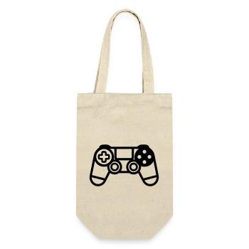 Jeux vidéo manette - Sac à bouteille - nature - Devant