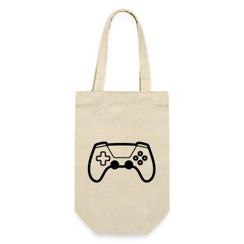Videospiel-Controller - Geschenkbeutel für Flaschen - Natur - Vorne