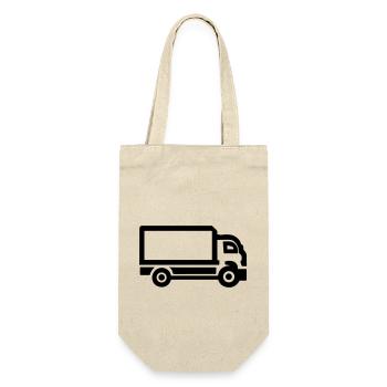 Truck - Gift Bag for Bottles - nature - Front