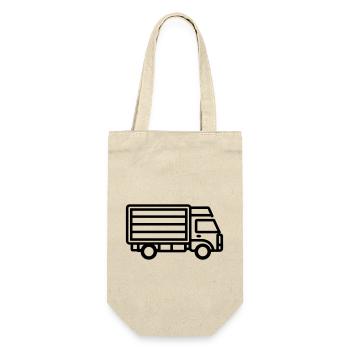 Truck - Gift Bag for Bottles - nature - Front
