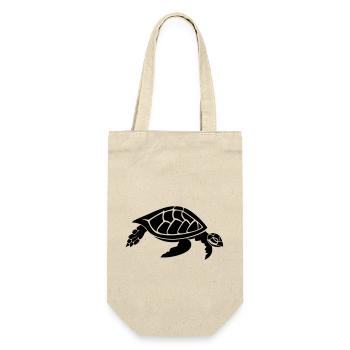 tortoise - Gift Bag for Bottles - nature - Front