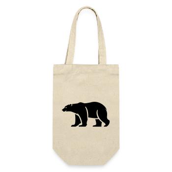 Polar bear - Gift Bag for Bottles - nature - Front
