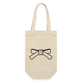 belt - Gift Bag for Bottles - nature - Front