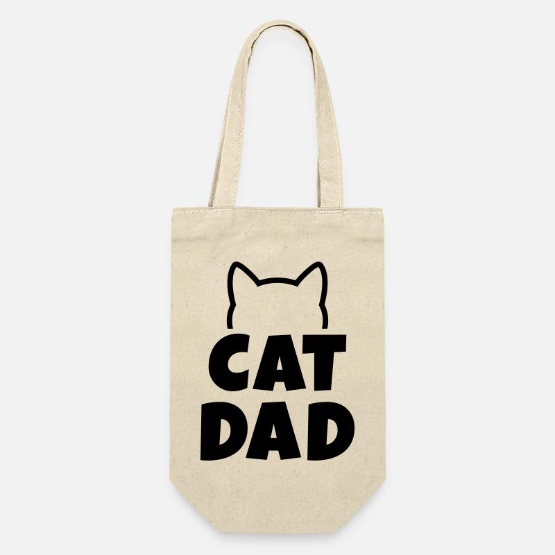 Cat Dad - Sac à bouteille - nature