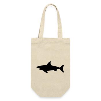 Shark - Gift Bag for Bottles - nature - Front