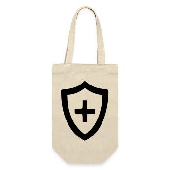 Health Shield - Gift Bag for Bottles - nature - Front