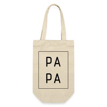 father - Gift Bag for Bottles - nature - Front