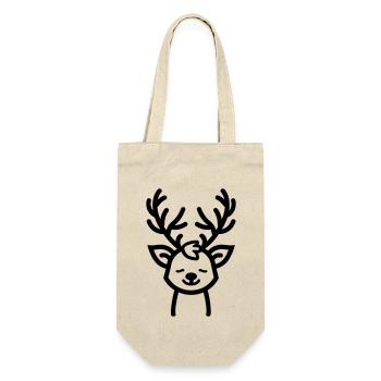 renne de noel - Sac à bouteille - nature - Devant