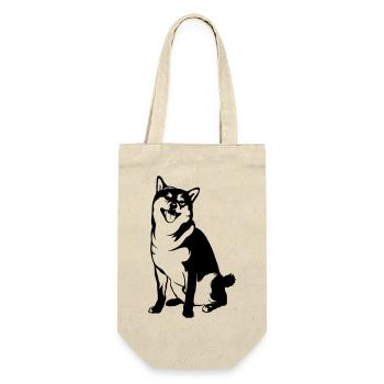 dog - Gift Bag for Bottles - nature - Front