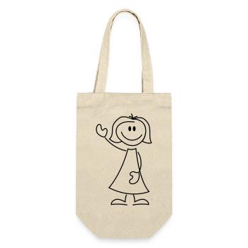 Chemises pour femmes et filles - Sac à bouteille - nature - Devant