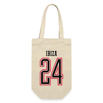 Ibiza 24 Holidays 2024 - Gift Bag for Bottles - nature - Front