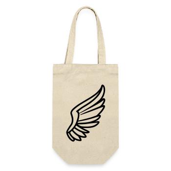Angel Wings - Gift Bag for Bottles - nature - Front