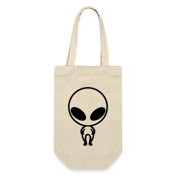 alien - Gift Bag for Bottles - nature - Front