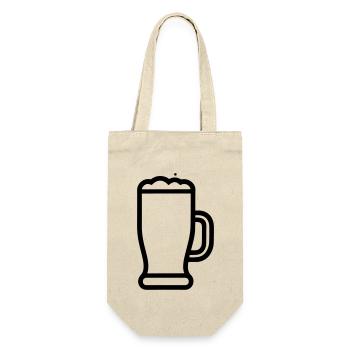Beer - Gift Bag for Bottles - nature - Front