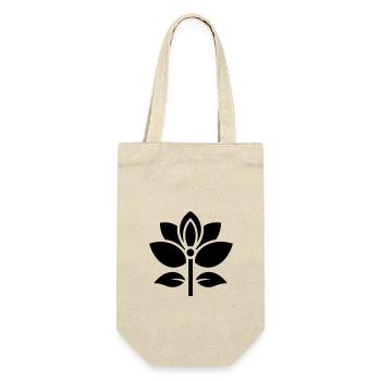 Flower - Gift Bag for Bottles - nature - Front