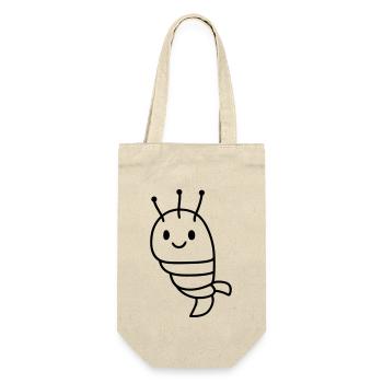 Shrimp - Gift Bag for Bottles - nature - Front