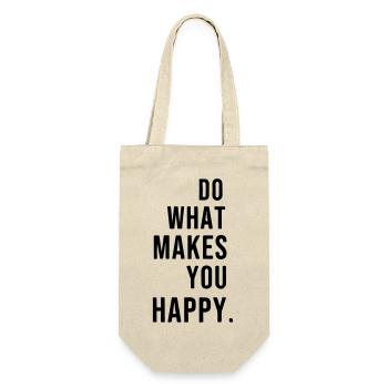 do what makes you happy - Gift Bag for Bottles - nature - Front