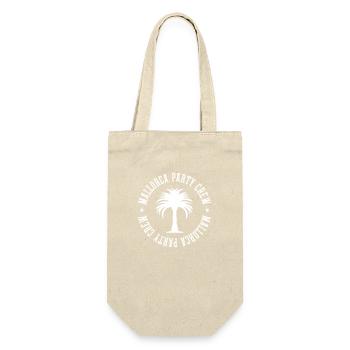 Mallorca Party Crew - Geschenkbeutel für Flaschen - Natur - Vorne