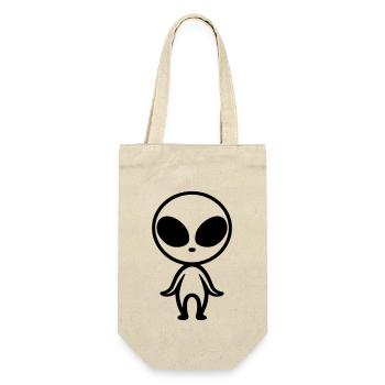 alien - Gift Bag for Bottles - nature - Front