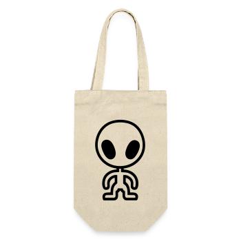 alien - Gift Bag for Bottles - nature - Front