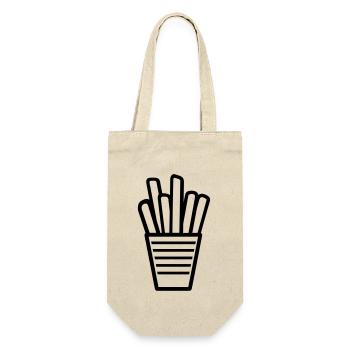 French fries - Gift Bag for Bottles - nature - Front