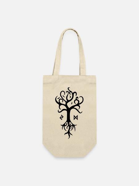 Yggdrasil - Geschenkbeutel für Flaschen - Natur