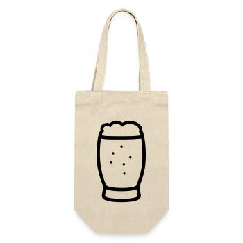 Beer - Gift Bag for Bottles - nature - Front
