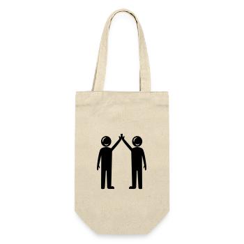 Amitié Meilleurs amis - Sac à bouteille - nature - Devant