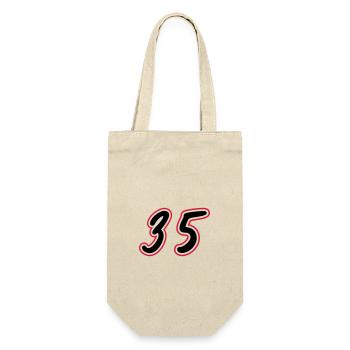 35 Symbole numérique - Sac à bouteille - nature - Devant