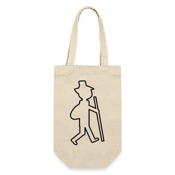 hiking - Gift Bag for Bottles - nature - Front