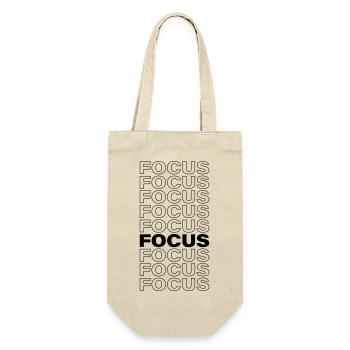 Focus - Geschenkbeutel für Flaschen - Natur - Vorne