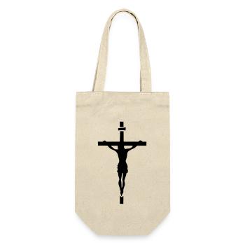 Croix de jesus - Sac à bouteille - nature - Devant