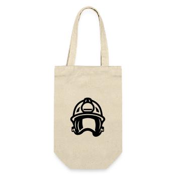 firefighter's helmet - Gift Bag for Bottles - nature - Front