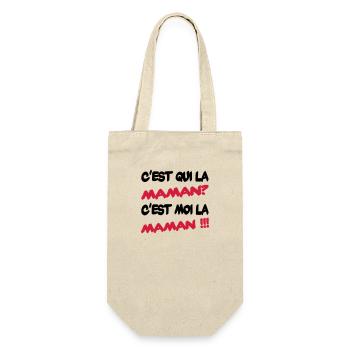 C'est qui la maman - Sac à bouteille - nature - Devant
