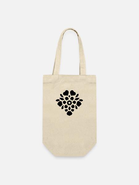 Flower bouquet - Gift Bag for Bottles - nature